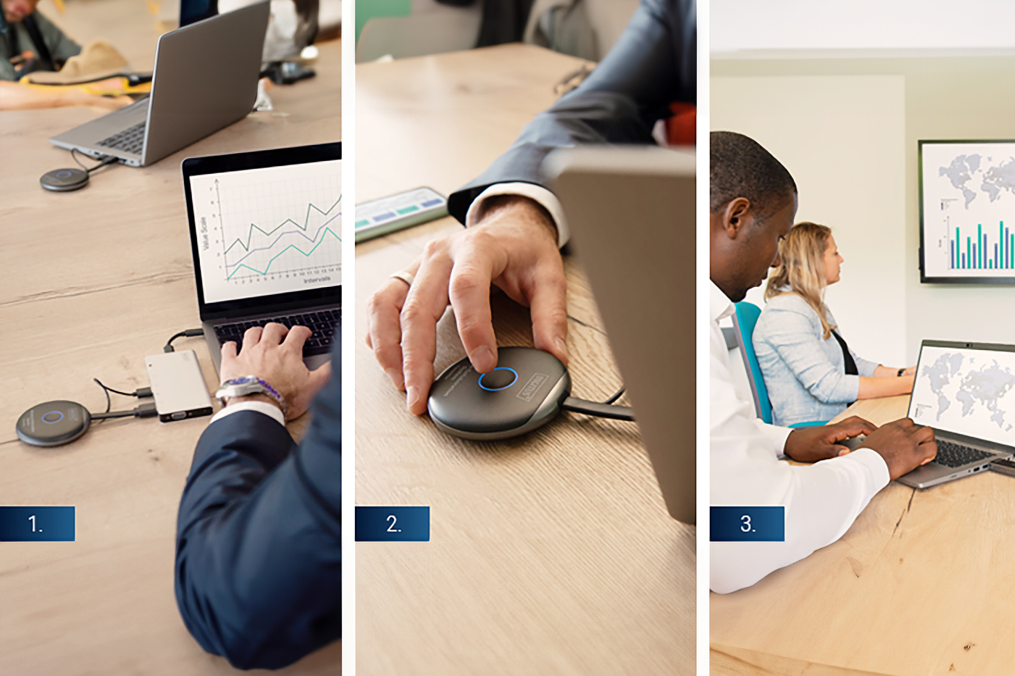 DIGITUS DS-55317 Click & Present Pro - Wireless Collaboration System DIGITUS DS-55317 Click & Present Pro - Wireless Collaboration System