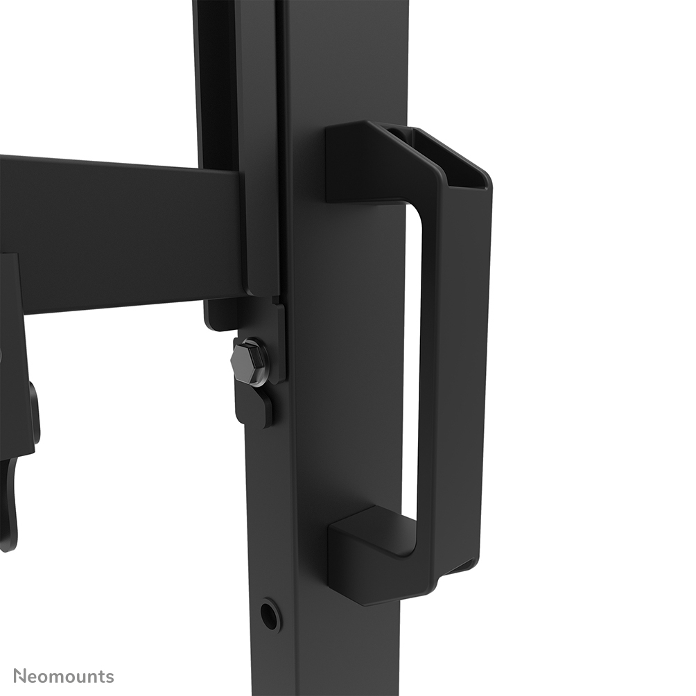 Monitorhalter, verstellbar, schwarz, Metall, Schraube Bolzen