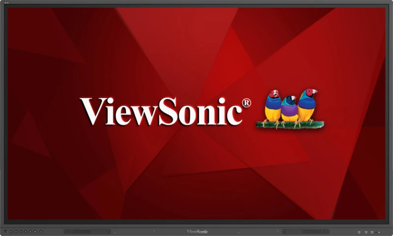 monitor, ViewSonic, rot, Dreiecke, Logo