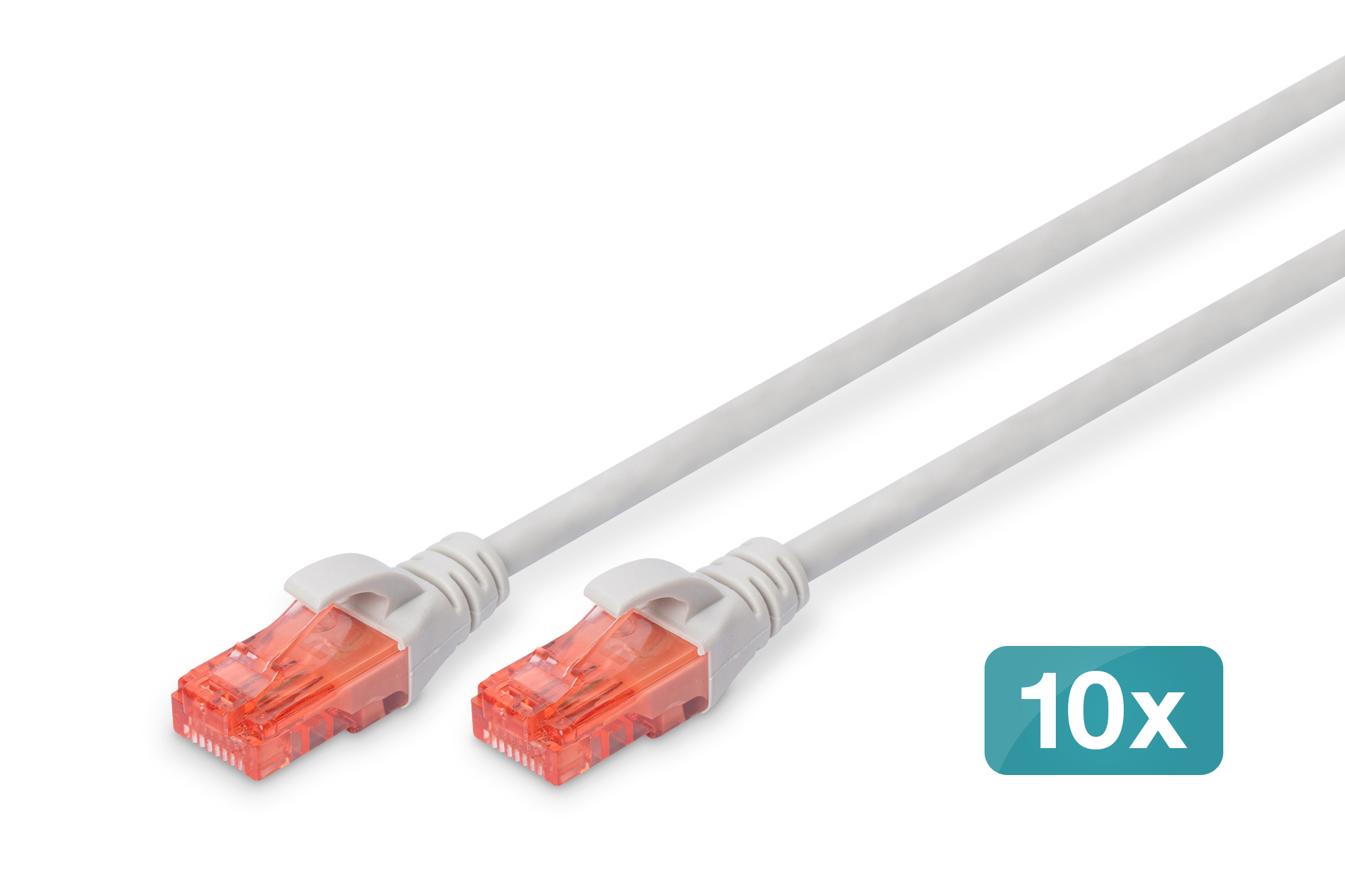 Netzwerkkabel, RJ45, Kabel, Kupferkabel, 10x
