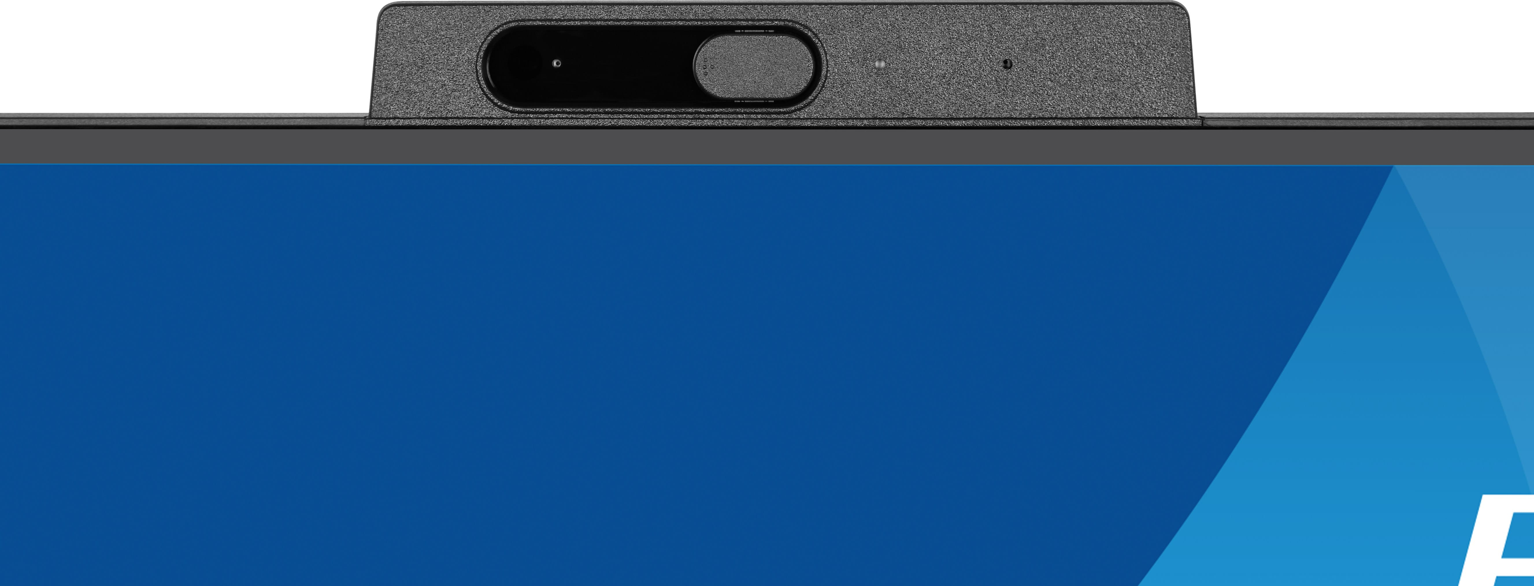 webcam, kamera, frontseitig, schwarz, sensor