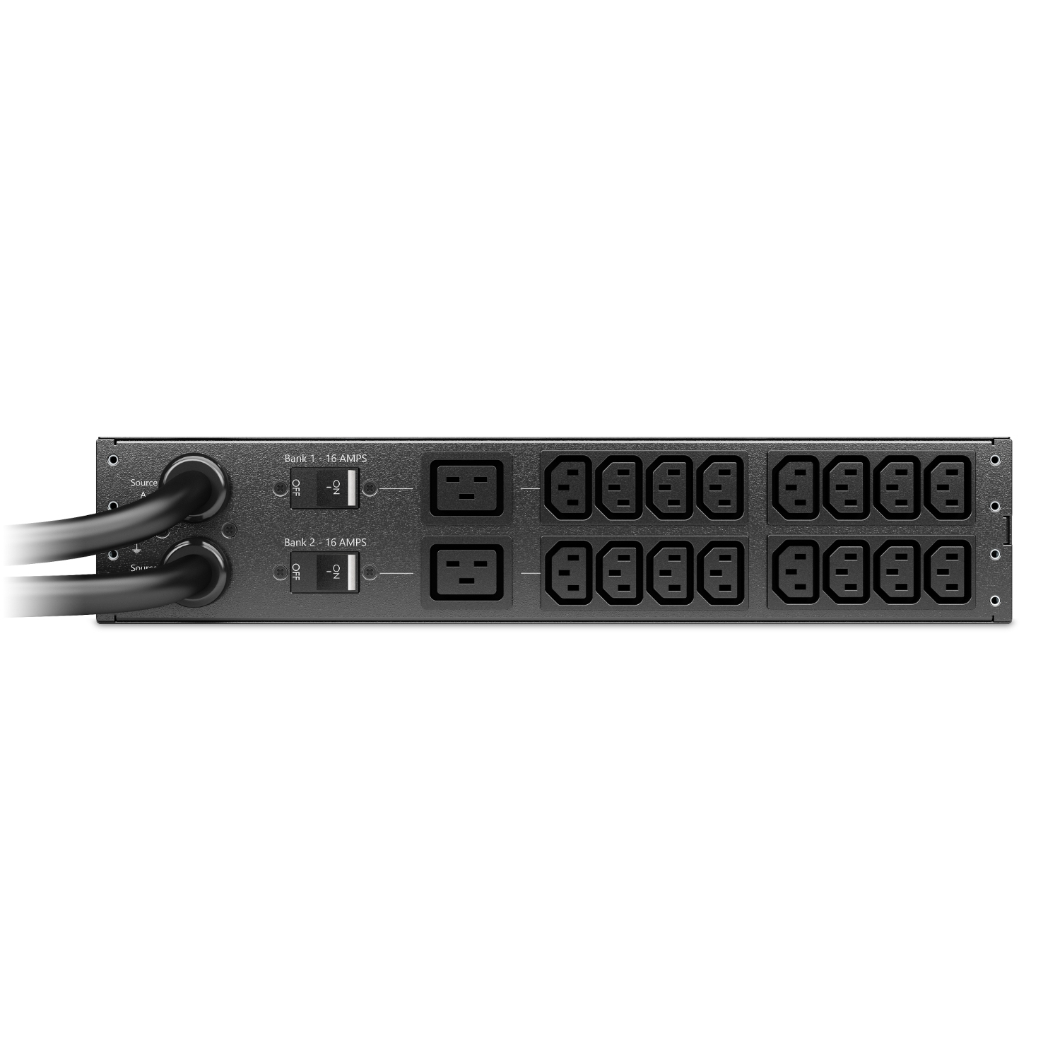 APC AP4424A - Rack ATS, 230V, 32A, IEC 309 in, (16) C13 (2) C19 out APC AP4424A - Rack ATS, 230V, 32A, IEC 309 in, (16) C13 (2) C19 out