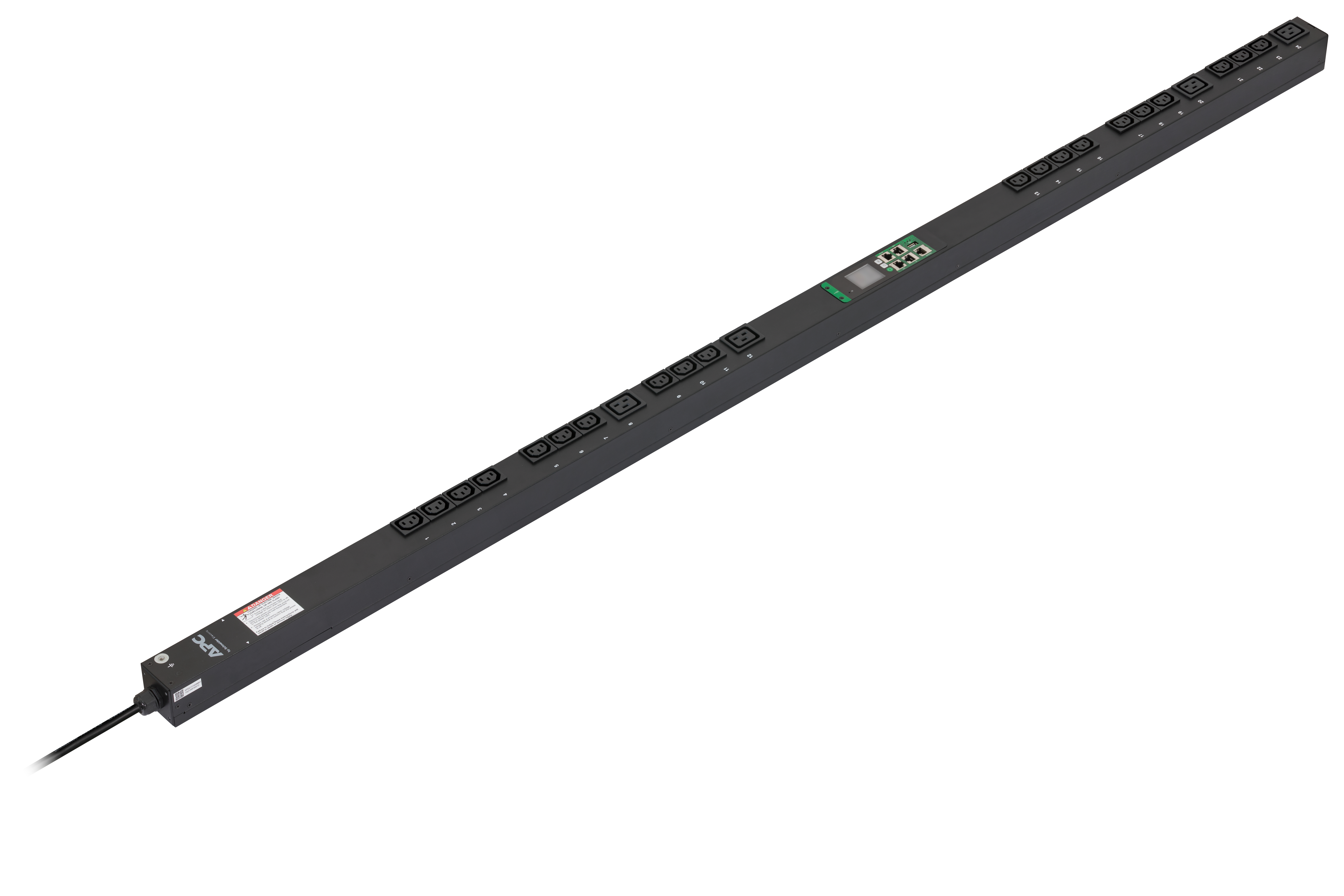 APC EPDU1116MBO - EasyPDU, Metered-by-Outlet, ZeroU, 16A, 230V, (20) C13 & (4) C19 APC EPDU1116MBO - EasyPDU, Metered-by-Outlet, ZeroU, 16A, 230V, (20) C13 & (4) C19