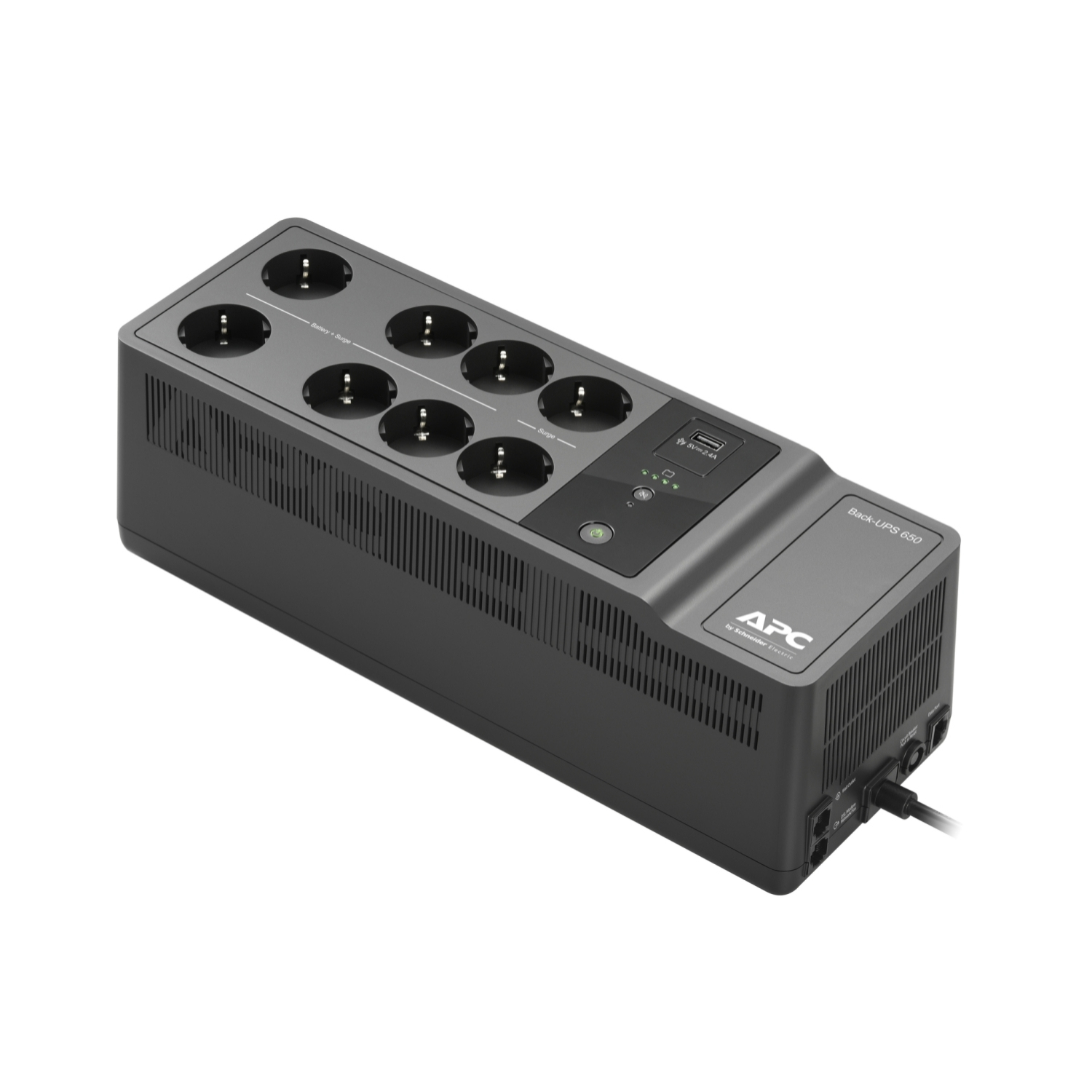 APC BE650G2-IT - Back-UPS 650VA, 230V, 1 USB charging port APC BE650G2-IT - Back-UPS 650VA, 230V, 1 USB charging port