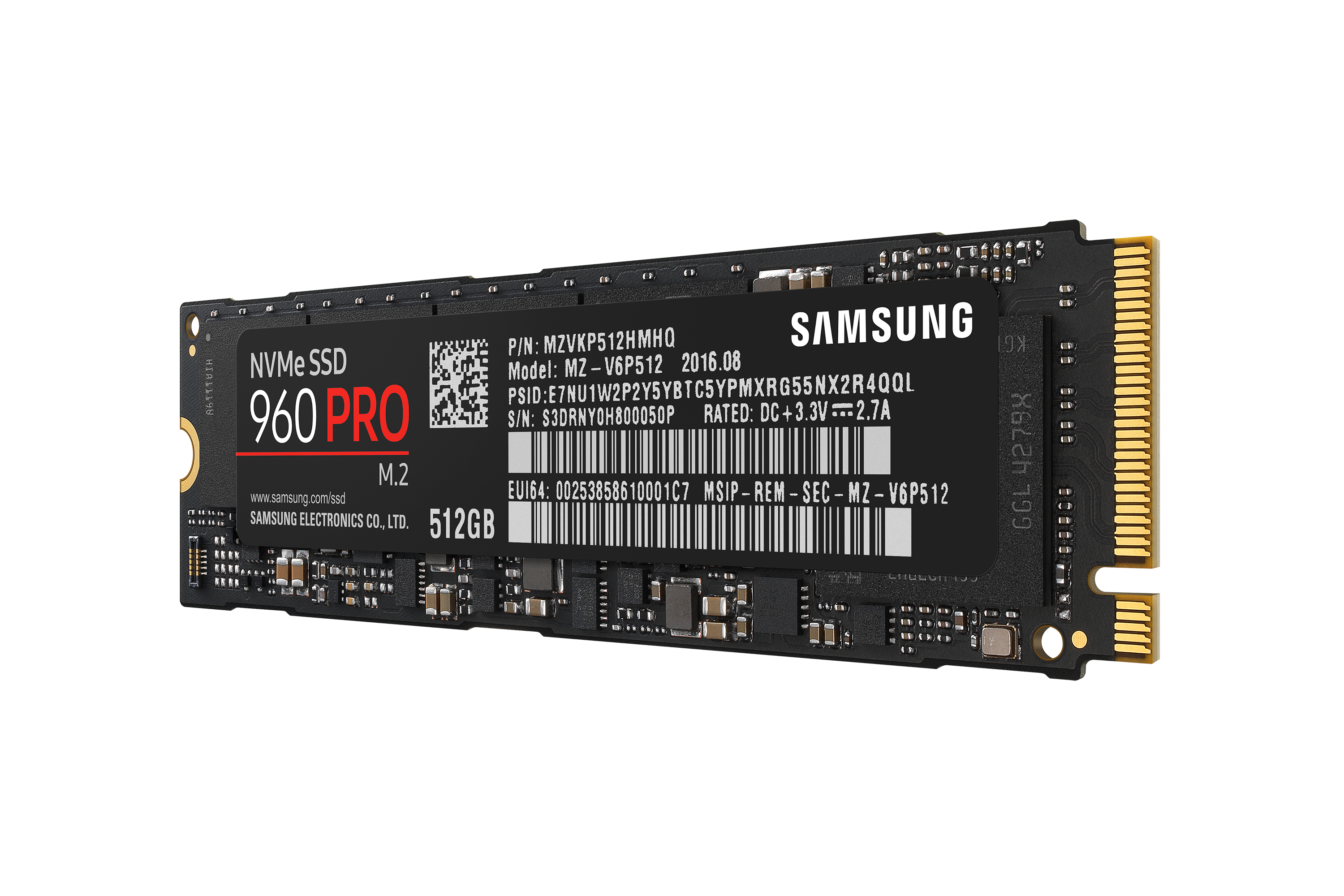 Samsung 960 PRO MZ-V6P512BW