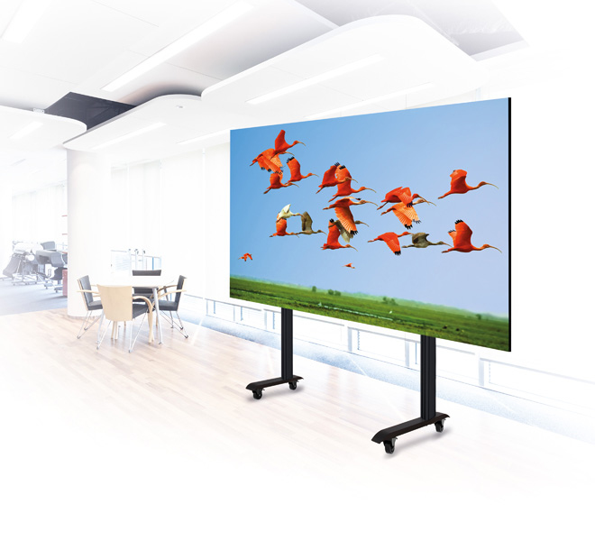 B-TECH SYSTEM X - Mobile Stand for INFiLED WP Series 5x5 DVLED Videowalls BT93INFWP-M-5X5/BS
