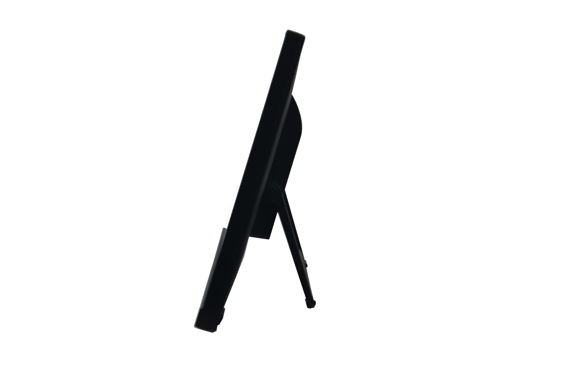 Monitor, Flachbildschirm, schwarz, Standfuß, Kunststoff