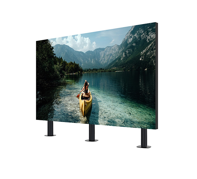B-TECH SYSTEM X - Bolt-Down Stand For LG 163inch All-In-One dvLED Displays BT83LG163-B/BB