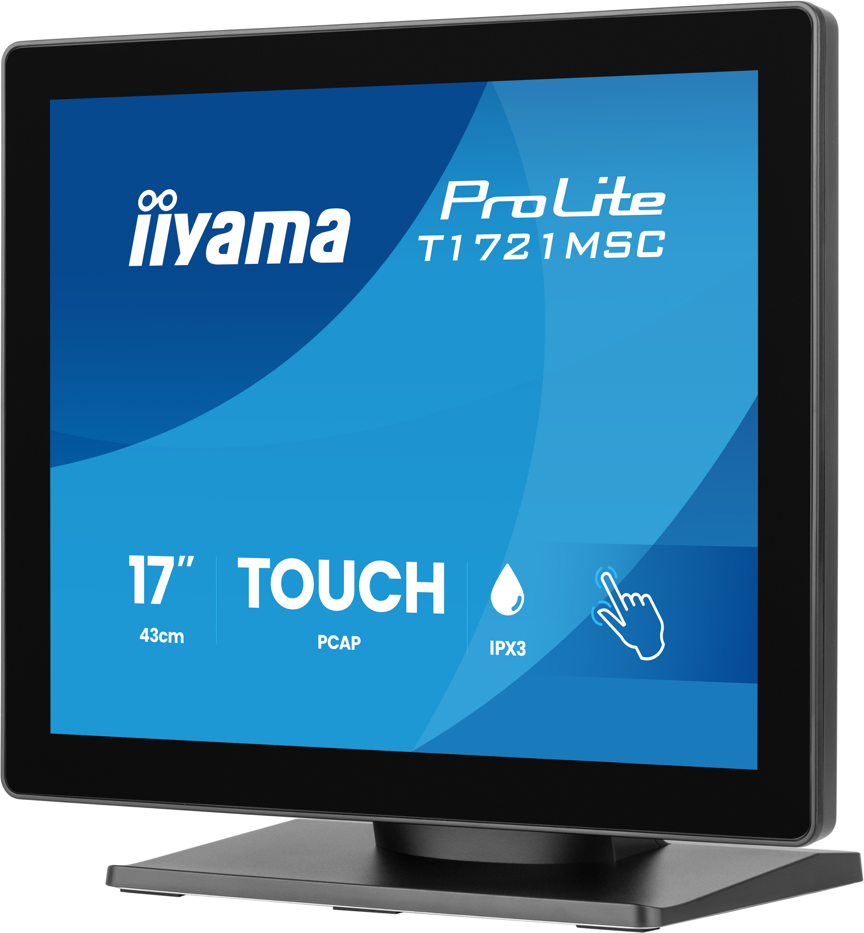 19, Zoll, Touchscreen, PCAP, Monitor