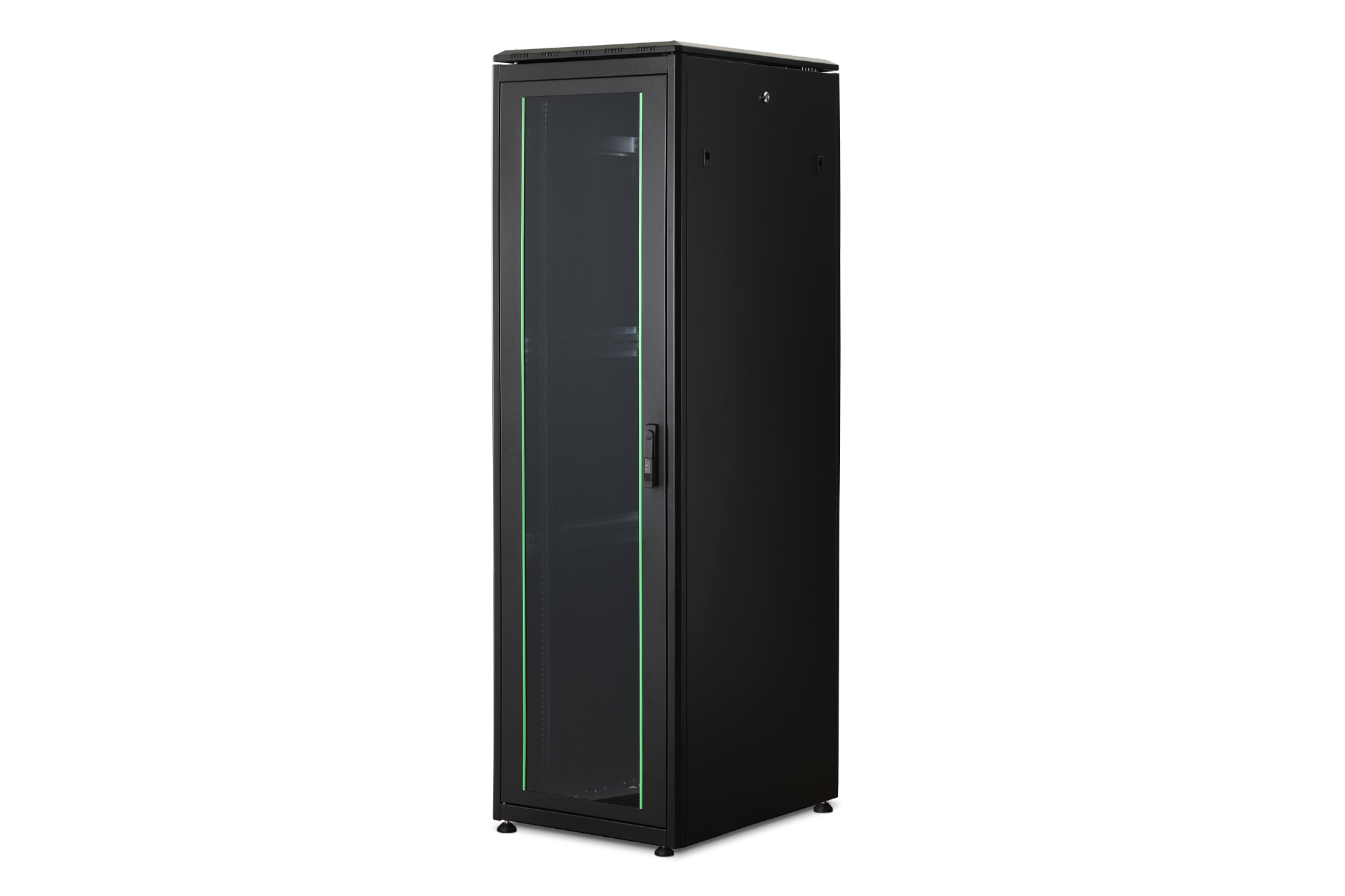 DIGITUS DN-19 42U-6/8-B-1 Netzwerkschrank Unique Serie - 600x800 mm (BxT) Kabinett, Mobiliar