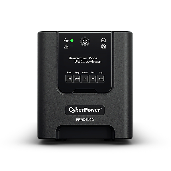 CYBERPOWER PR750ELCDGR SmartApp Line-Interactive 750VA/675W CYBERPOWER PR750ELCDGR SmartApp Line-Interactive 750VA/675W