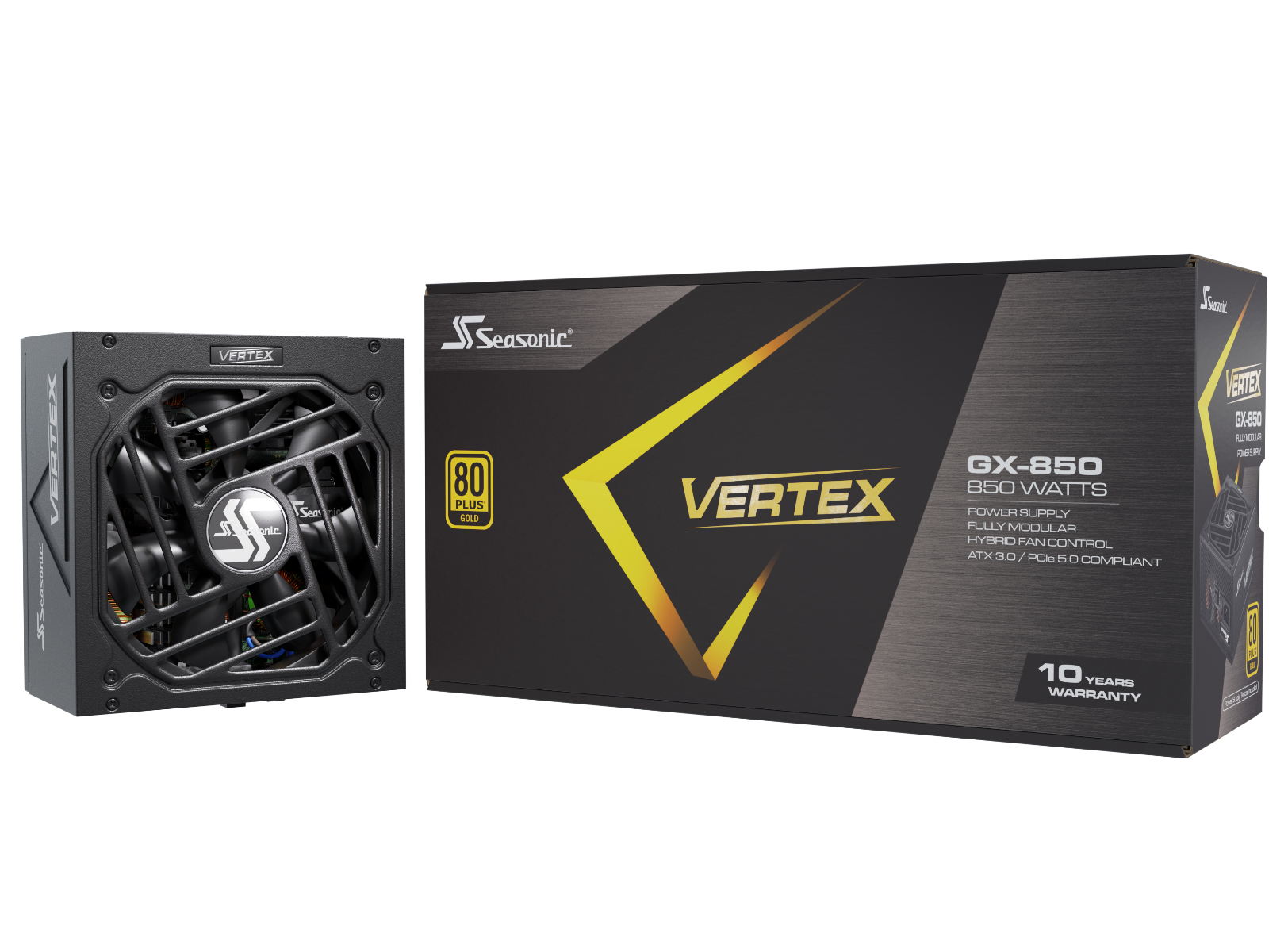 Seasonic VERTEX GX-850 | ATX 3.0 | 850W | aktiv | vollmodular | 80 PLUS Gold