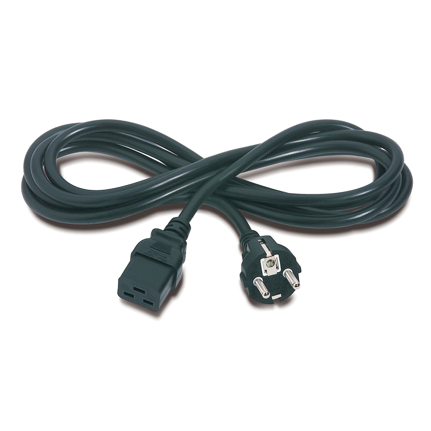 Kabel, Netzanschluss, Stecker-Kabel, Schwarz, Typ-F