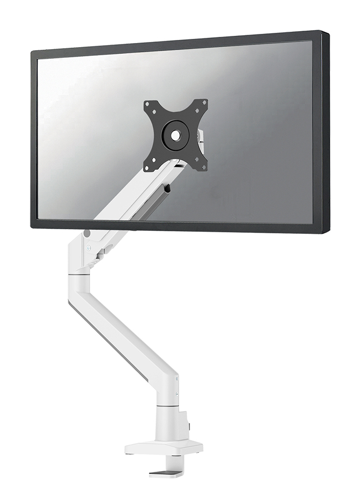 Neomounts DS70-250WH1 Monitorarm 17-35" - Gasfeder - Topfix - 180°-Stopp Neomounts DS70-250WH1 Monitorarm 17-35" - Gasfeder - Topfix - 180°-Stopp