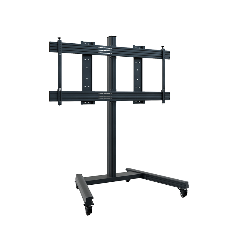 TV-Ständer, TV-Halterung, Monitoreinständer, Rollwagen, verstellbarer Ständer