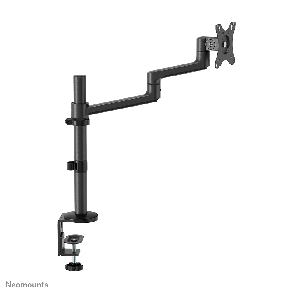 Neomounts Monitor-Tischhalterung - Klemme /Bolzen - 8 kg - 43,2 cm (17") - 68,6 cm (27") - 100 x 100 mm - Schwarz