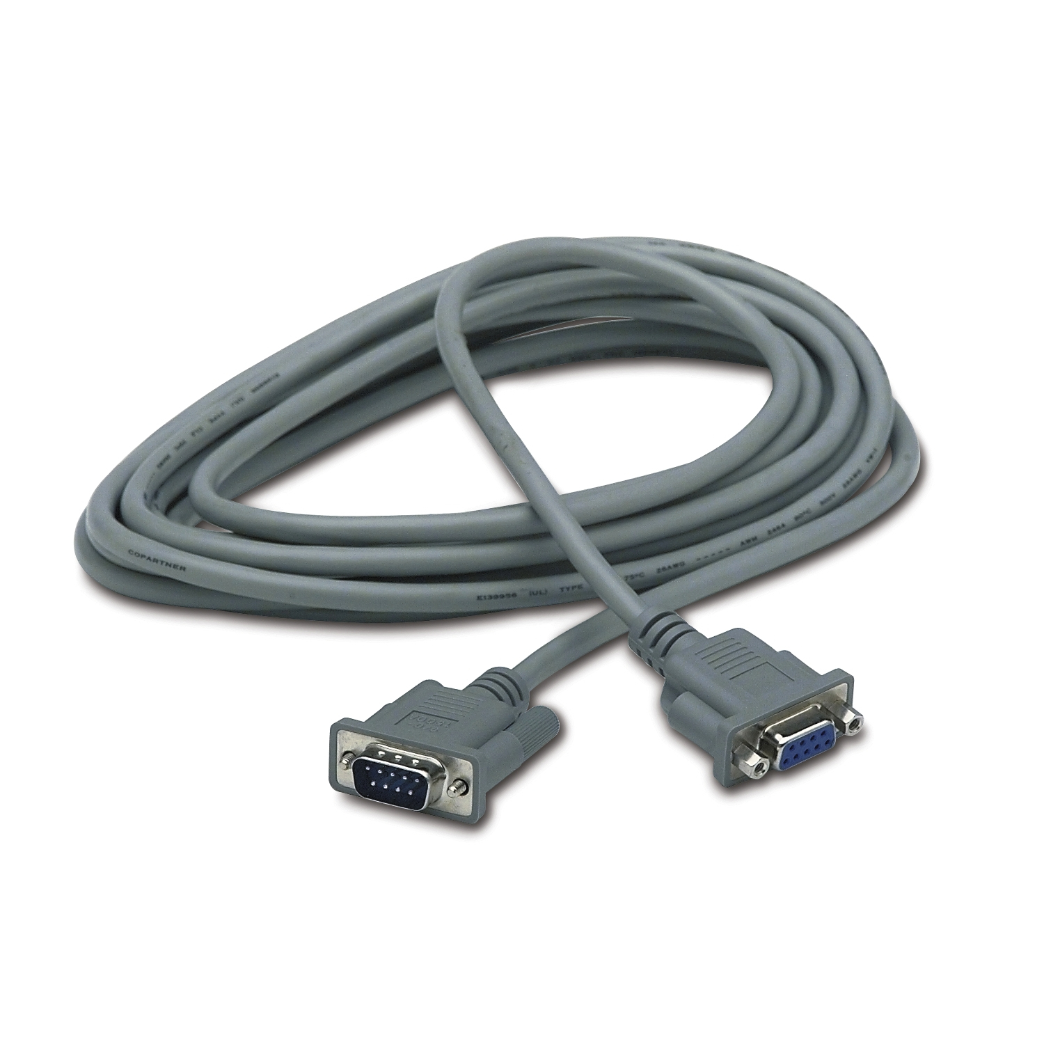 VGA-Kabel, D-SUB-Stecker, Rundkabel, Graue Kabel, VGA-Kabel