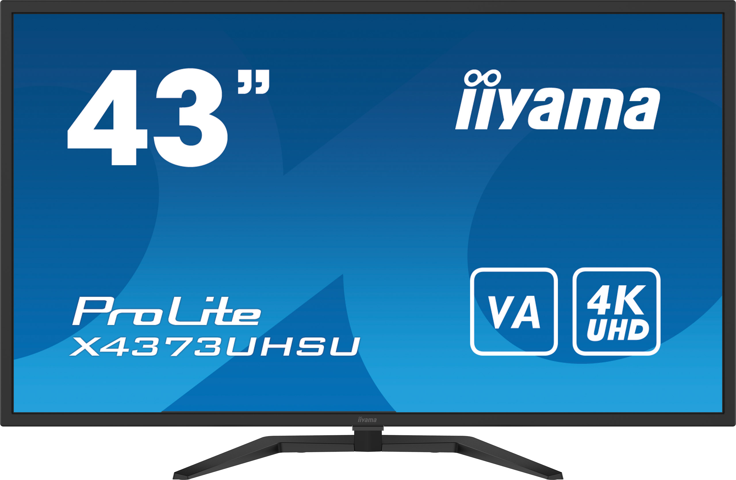 IIYAMA Monitor X4373UHSU-B1 Computerausrüstung, Überwachen, Bildschirm, FERNSEHER