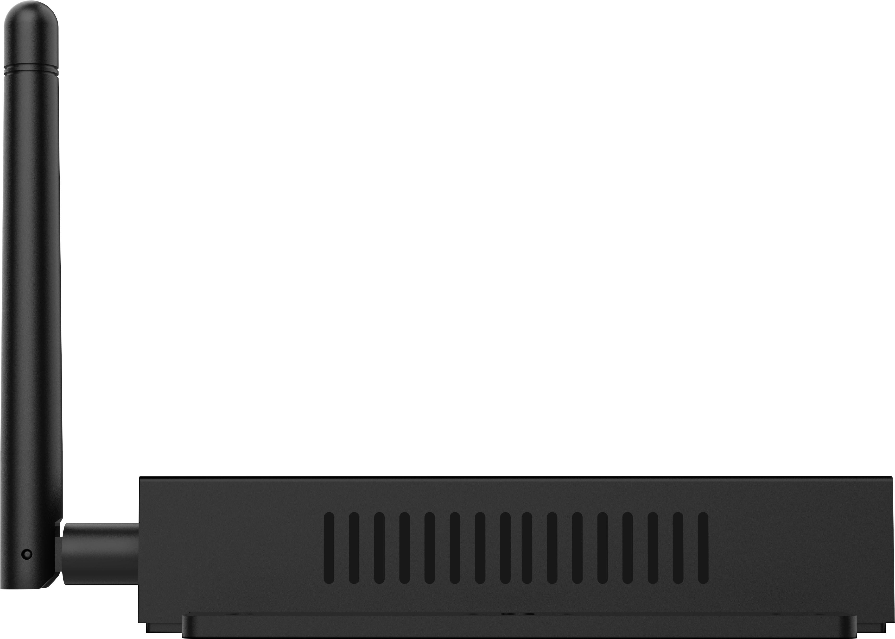 drahtloser router, antenne, schwarzes gerät, belüftungsschlitze, modem