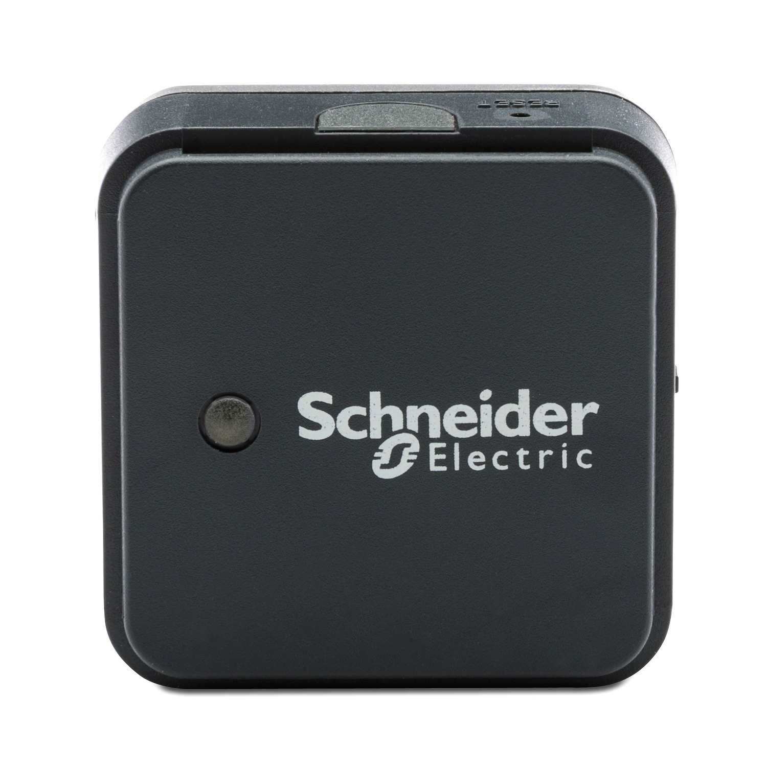 Schneider Electric, Wandsteckdose, Elektrischer Anschluss, Kompaktes Design, Schwarz