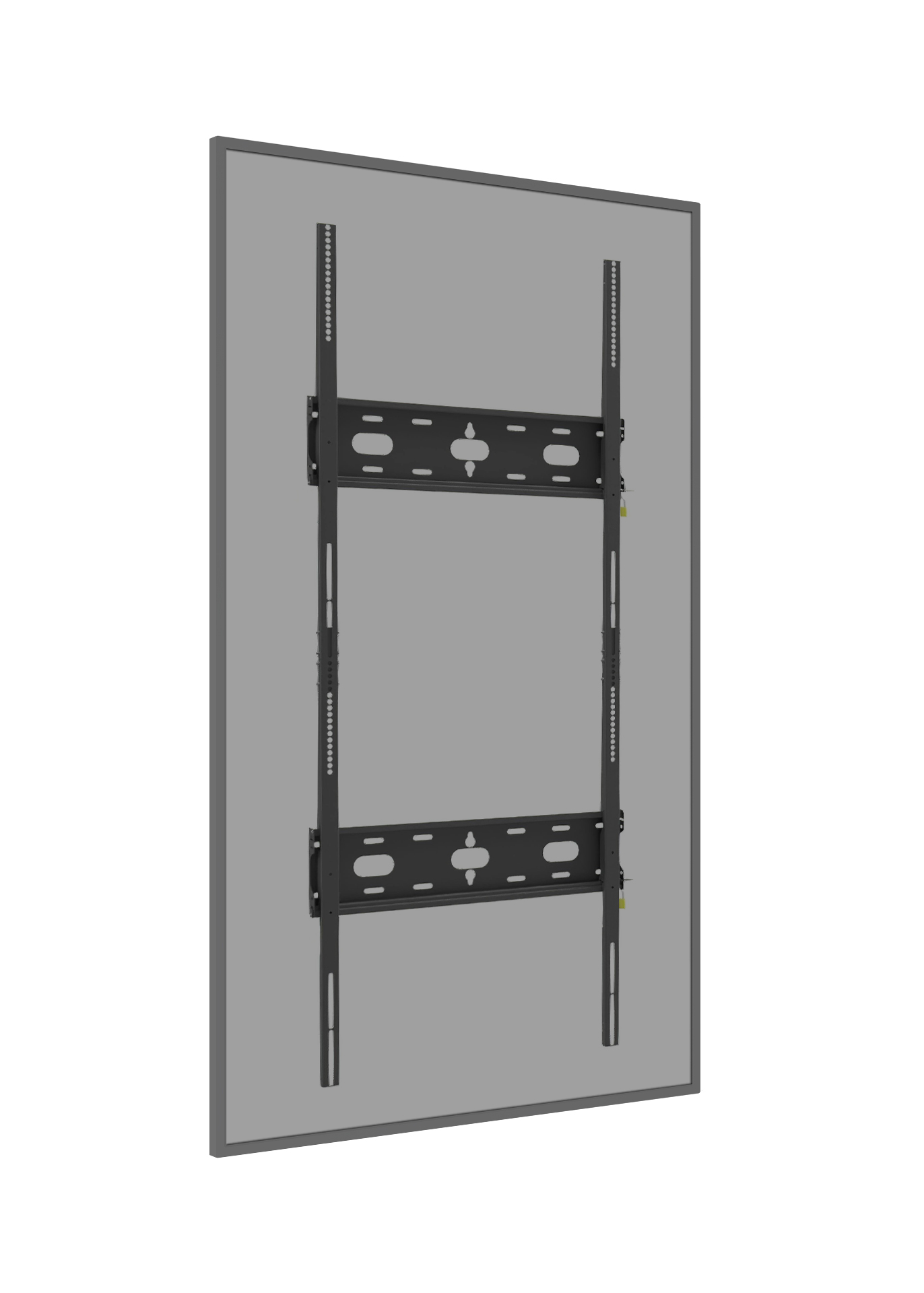 Fernseherhalterung, TV-Wandhalterung, Schwenk- und Neigefunktion, VESA-kompatibel, Metallhalterung