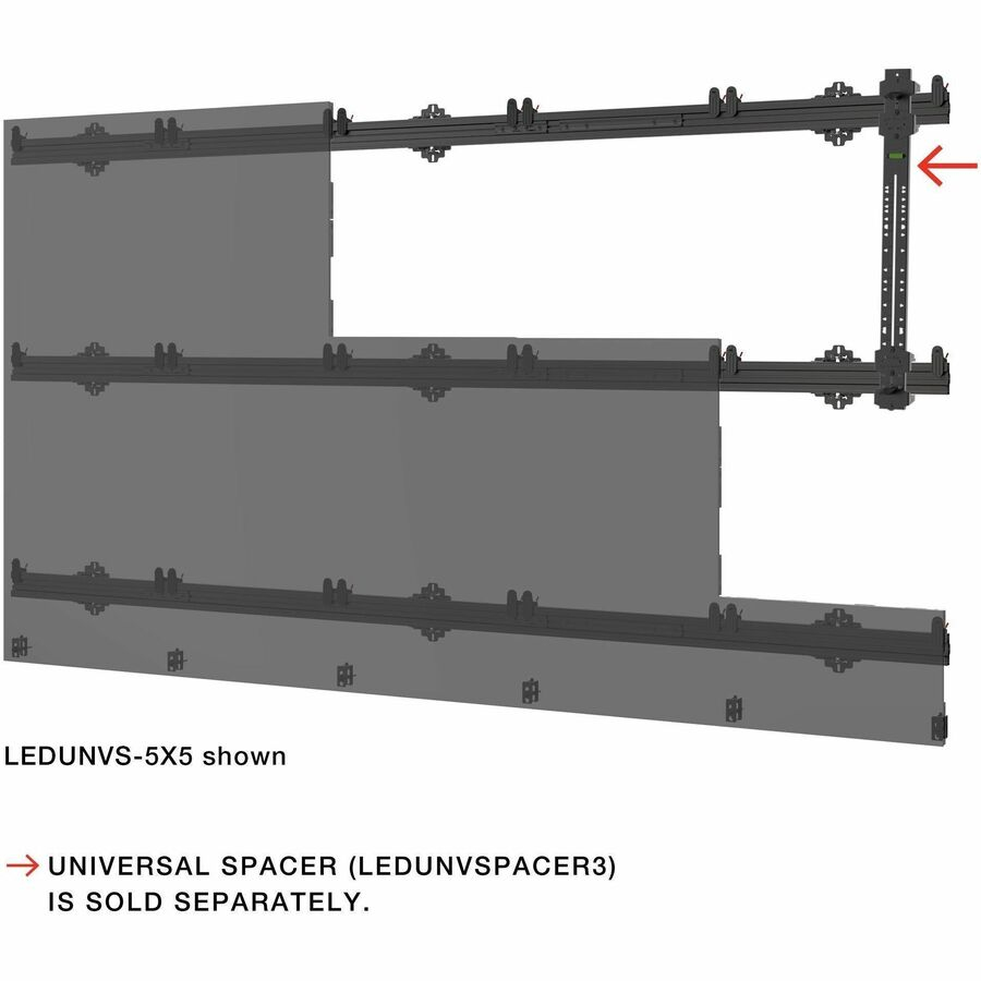 Peerless-AV Seamless Connect dvLED Wall Mount für Philips 27BDL6115L - 5x5