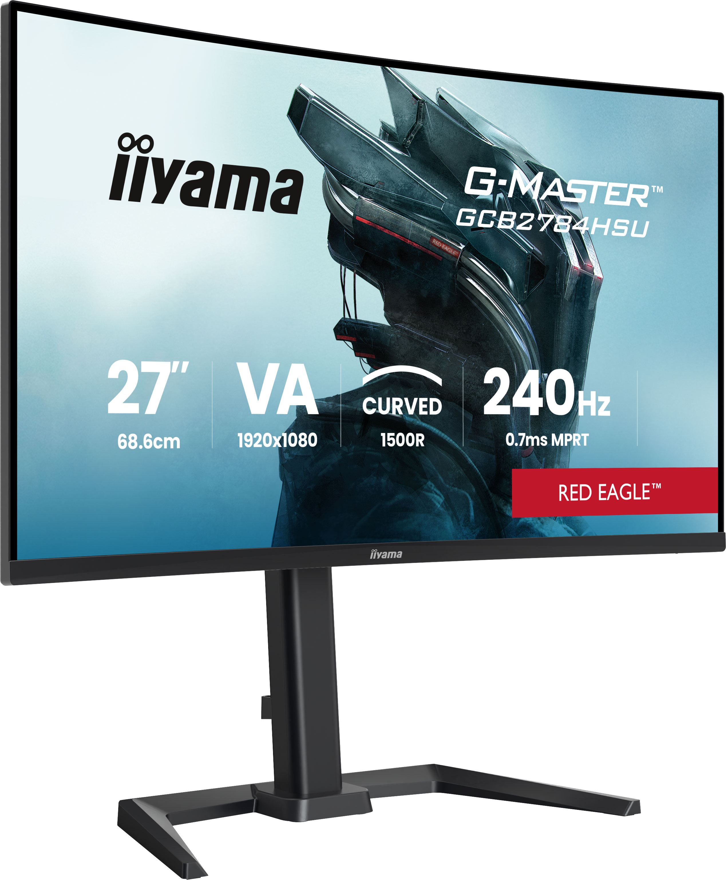 27 Zoll, Curved-Display, Gaming-Monitor, 240 Hz?, LED-Bildschirm