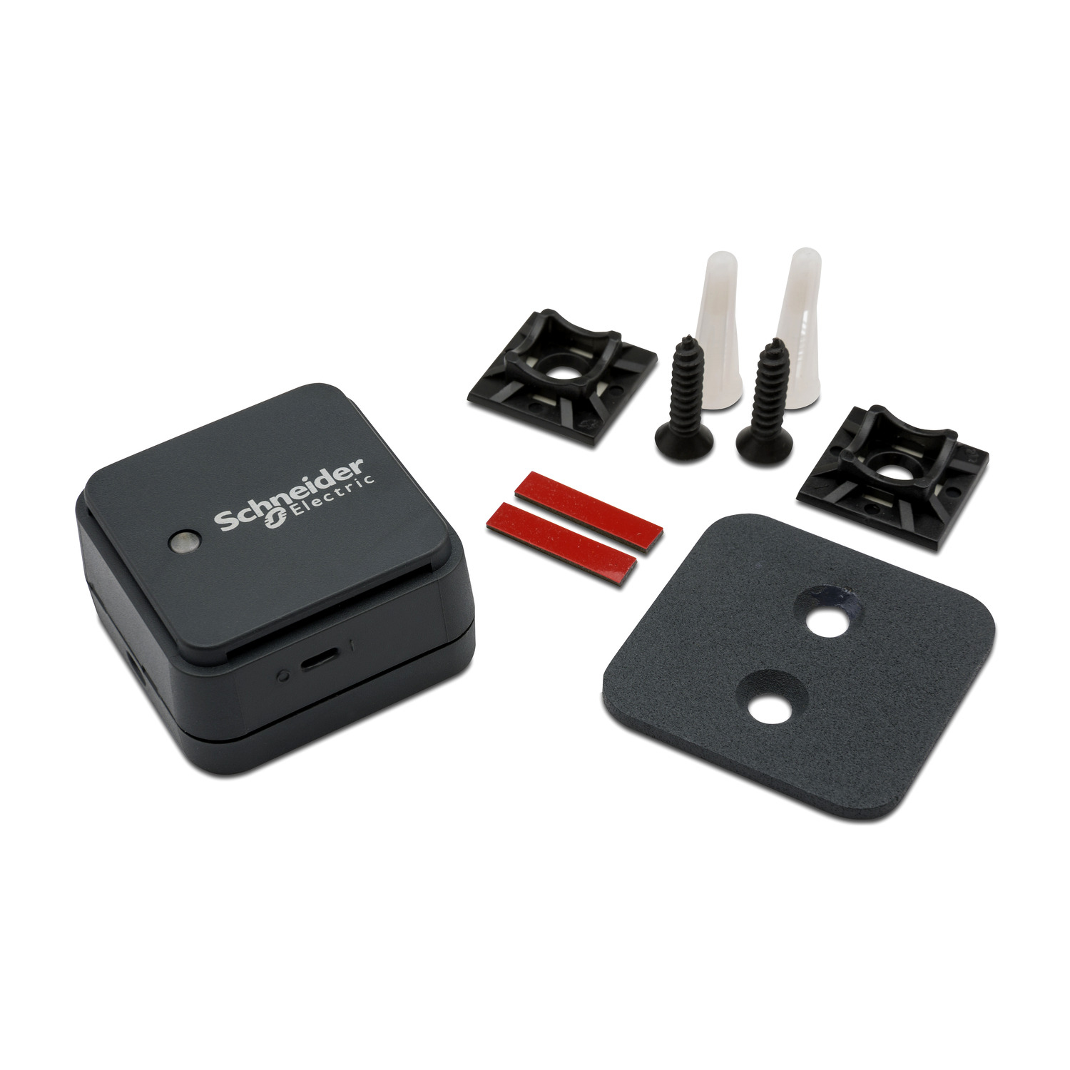 Adapter, Schwarz, Schneider Electric, Kabel- / Steckerset, Montagezubehör
