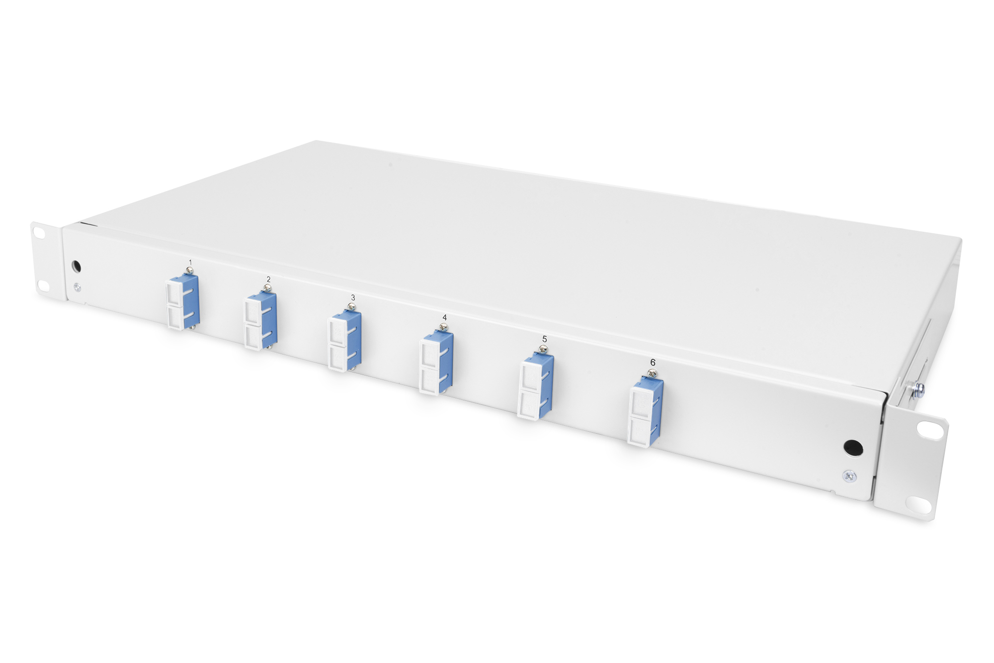 Netzwerk-Switch, 8-Port, Schalter, Klemmanschluss, Rack-Montage