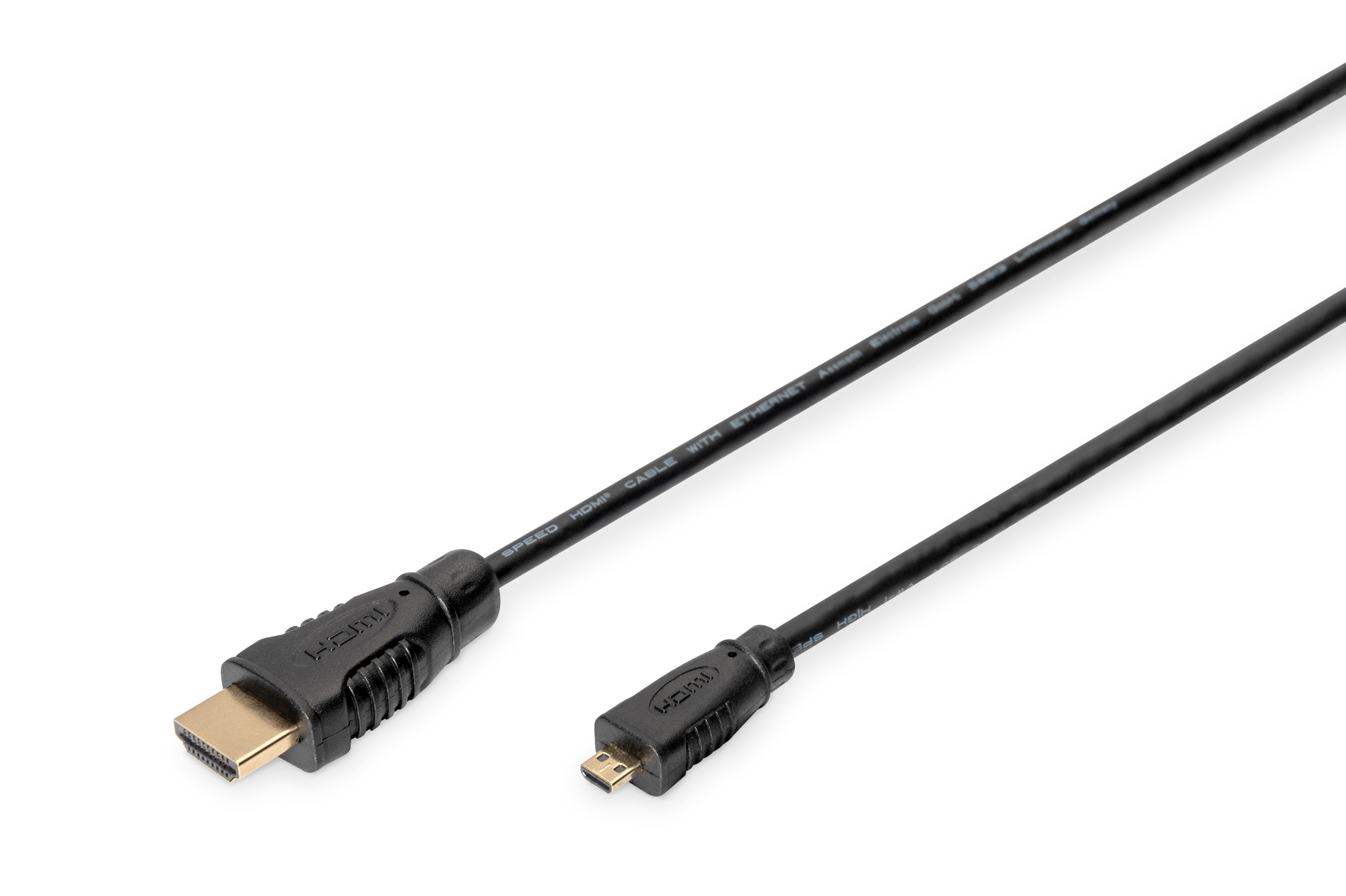 HDMI-Kabel, Kabel, HDMI-Stecker, HDMI-Male zu Male, schwarzes Kabel