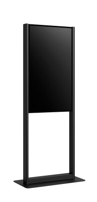Schaukasten, Standdisplay, Schwarz, Rahmen, Displayaufsatz