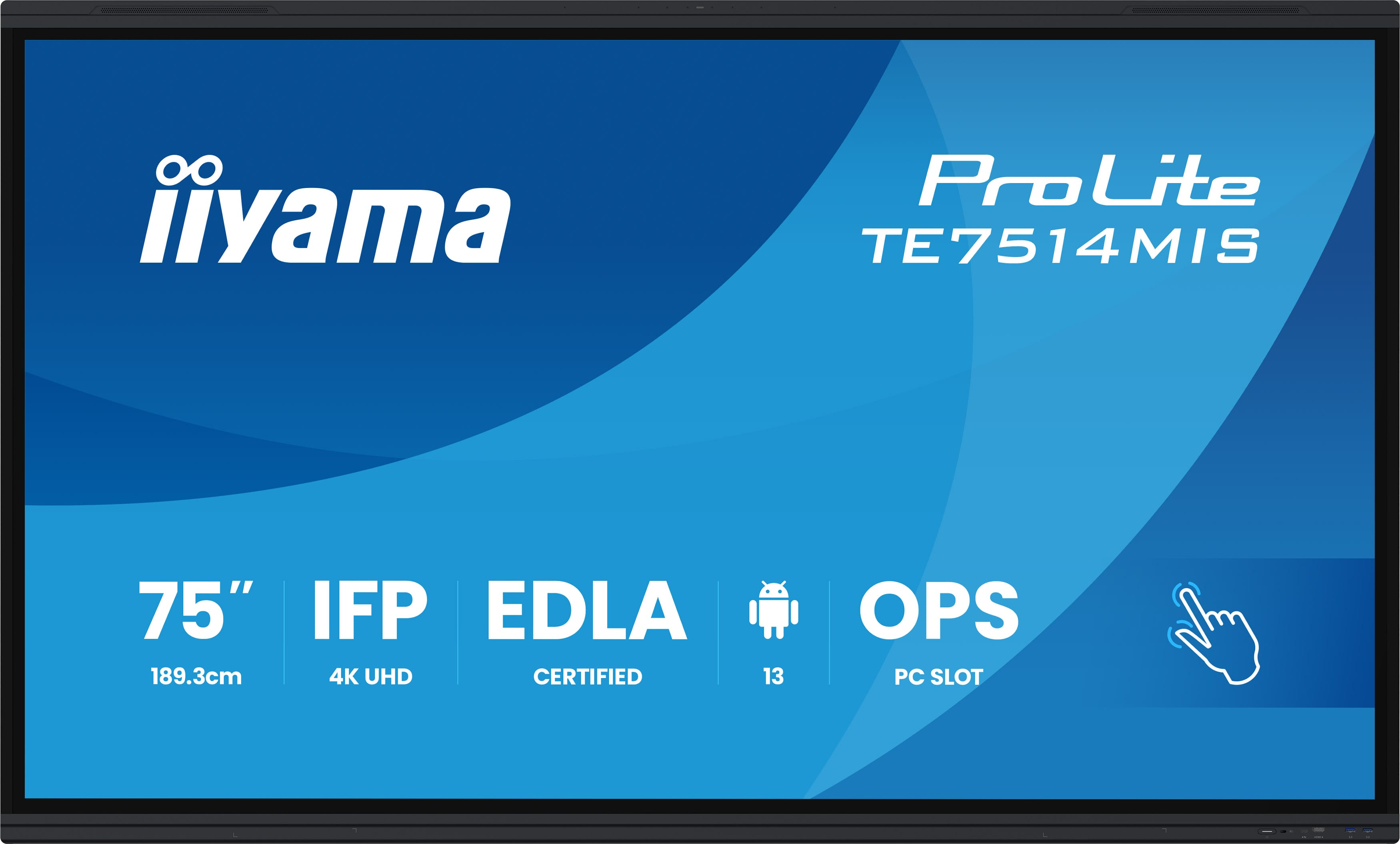 IIYAMA LFD ProLite TE7514MIS-B2AG Computerausrüstung, Überwachen, Bildschirm, FERNSEHER