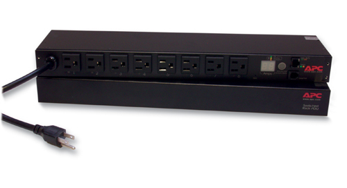APC AP7900B - Rack PDU, Switched, 1U, 15A, 100/120V, (8)5-15 APC AP7900B - Rack PDU, Switched, 1U, 15A, 100/120V, (8)5-15