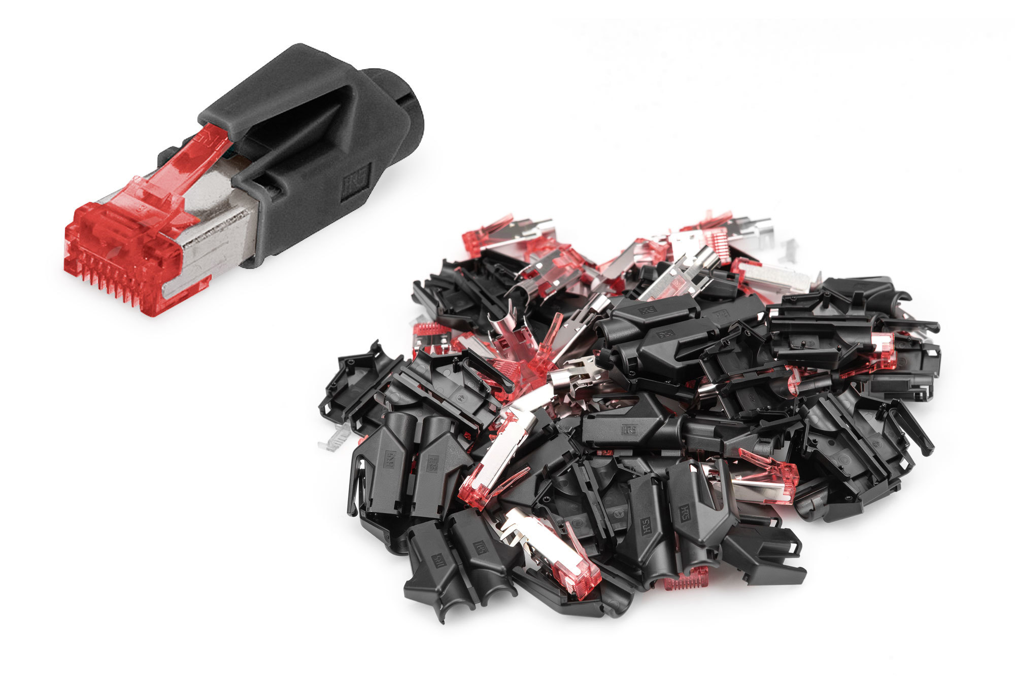 DIGITUS A-MO6-8-8-HRS-10 Hirose Modular Stecker, CAT 6 TM 21 - 10 Stk. DIGITUS A-MO6-8-8-HRS-10 Hirose Modular Stecker, CAT 6 TM 21 - 10 Stk.