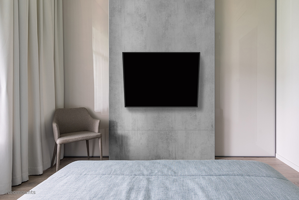 Neomounts TV-Wandhalterung - 81,3 cm (32 Zoll) - 139,7 cm (55 Zoll) - 100 x 100 mm - 400 x 400 mm - -2 - 12 Grad  - Schwarz