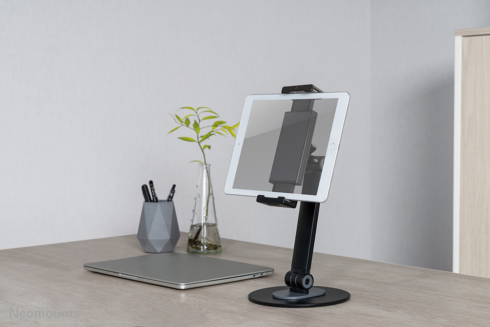 Neomounts Tablet-Ständer - Handy/Smartphone - Tablet/UMPC - Passive Halterung - Tisch/Bank - Schwarz