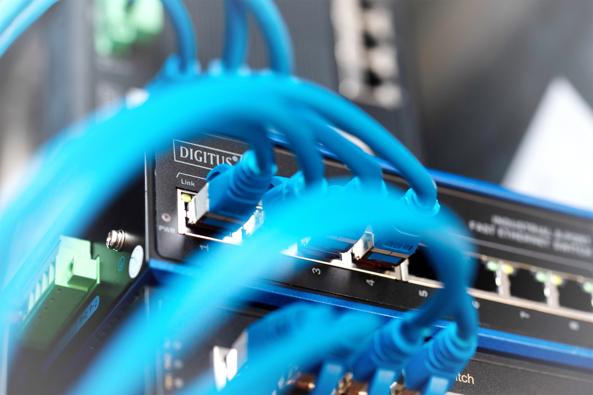 Netzwerk, Switch, Ethernet, Kabel, DSL/LAN