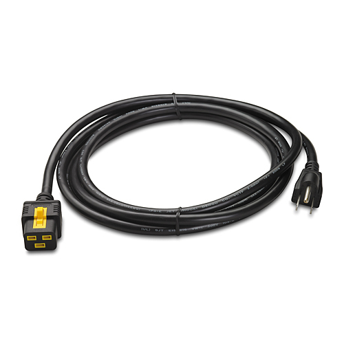 APC Power Cord, Locking C19 to 5-15P, 3.0m