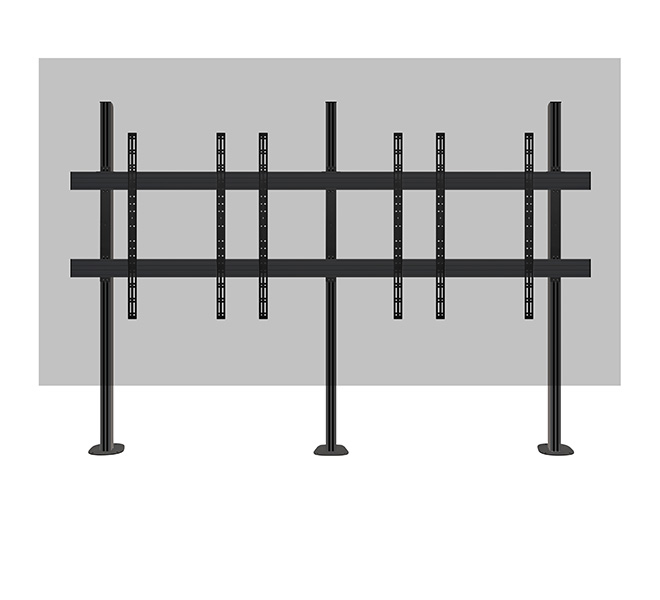 B-TECH SYSTEM X - Bolt-Down Stand For LG 163inch All-In-One dvLED Displays BT83LG163-B/BB B-TECH SYSTEM X - Bolt-Down Stand For LG 163inch All-In-One dvLED Displays BT83LG163-B/BB
