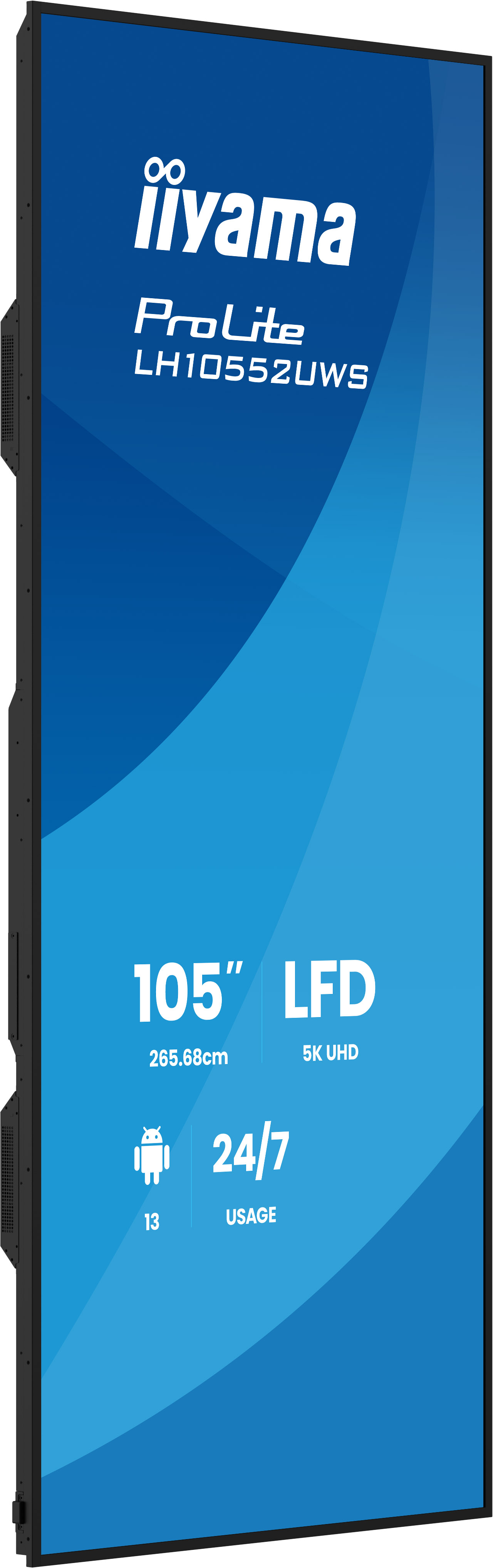 LED-Display, Indoor-Display, Digital-Signage, 105-Zoll, UHDT-LFD