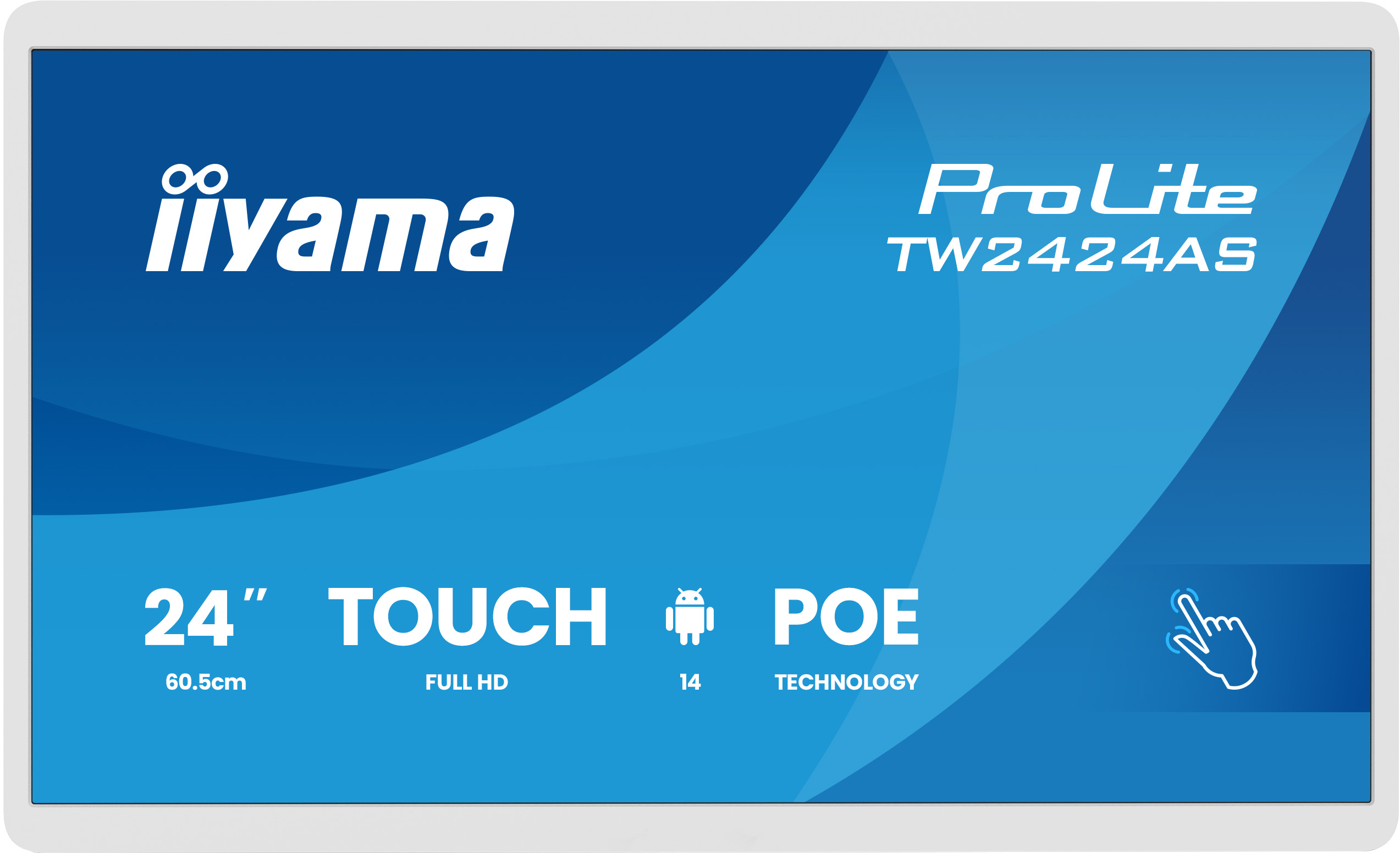 24", Touch, POE, LCD, Monitor