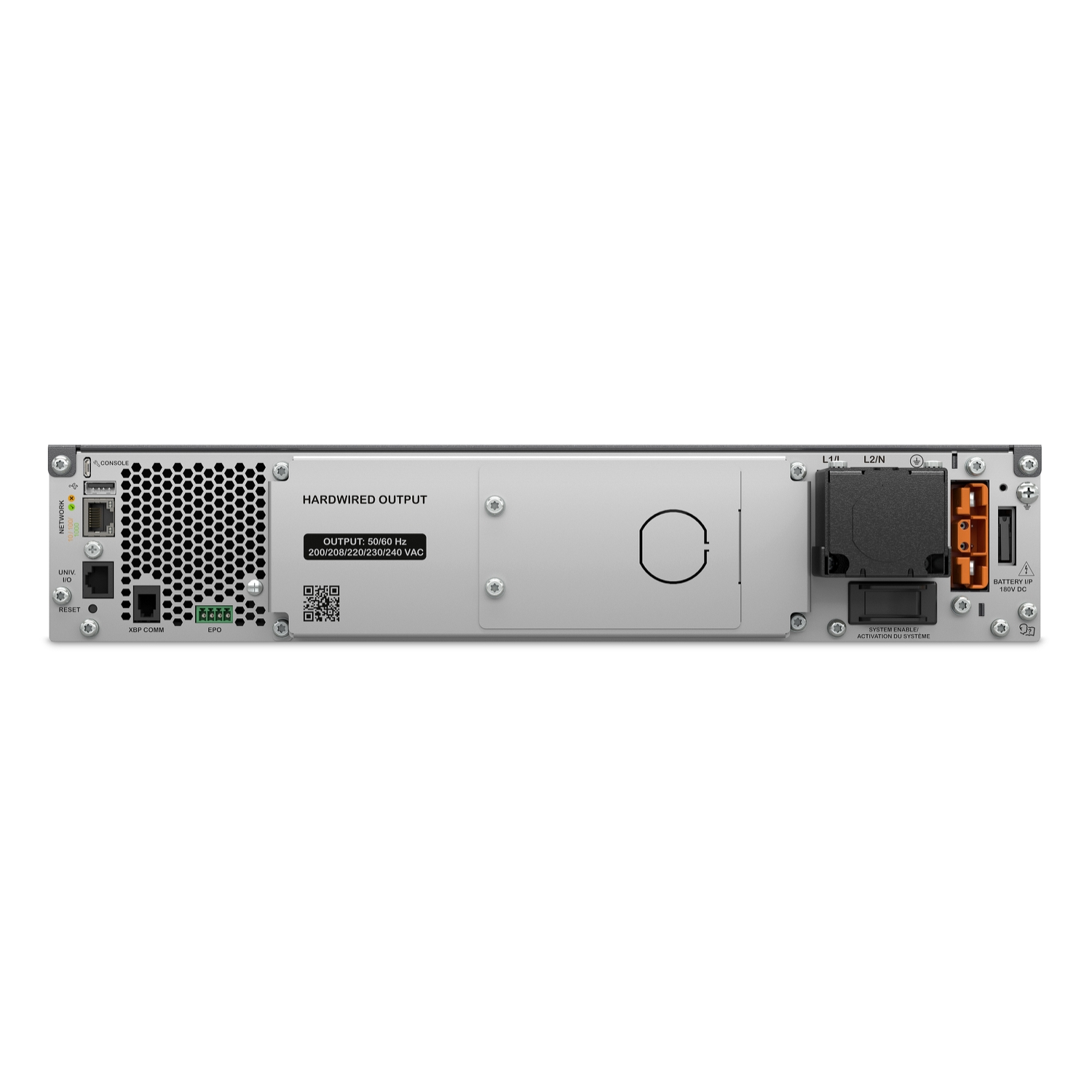 server, Netzteil, Rackmontage, Rückseite, Anschlüsse