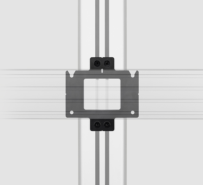 B-TECH Joining Plate Kit for Mounting BT8390 to BT8381 BT8381-JPS/B