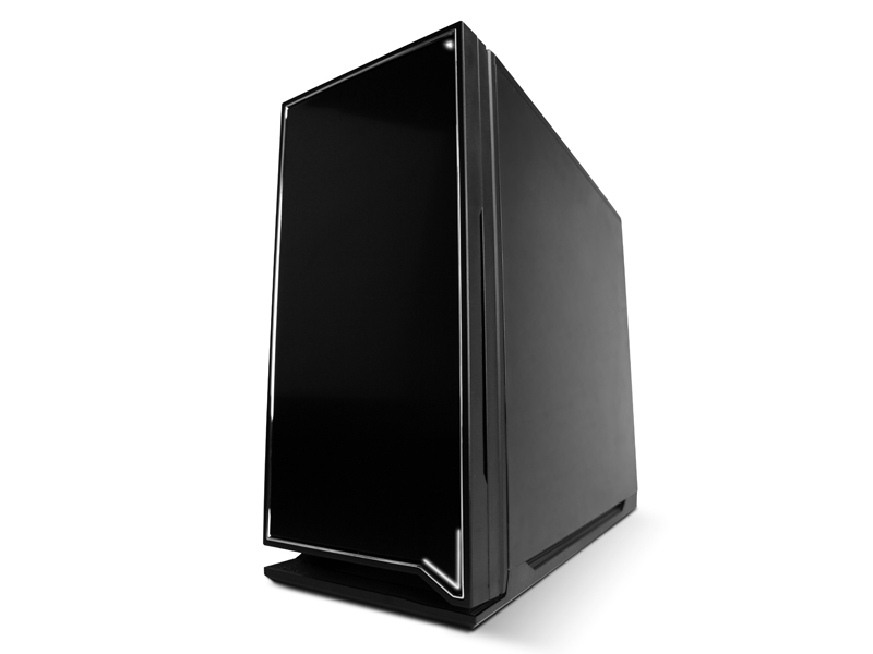 PC-Gehäuse, Mid-Tower, Schwarz, Gehäuse, Belüftungsschlitze