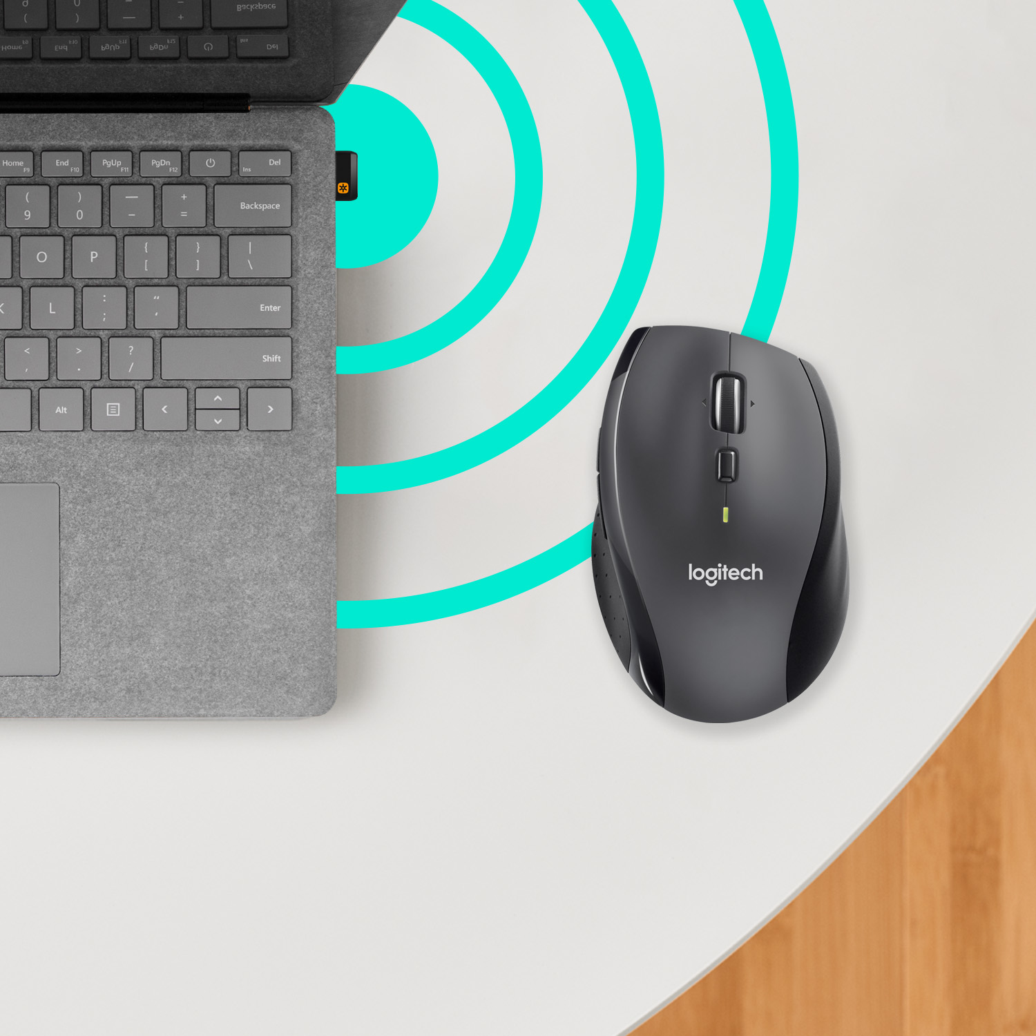 Logitech Maus M705 Marathon, schwarz