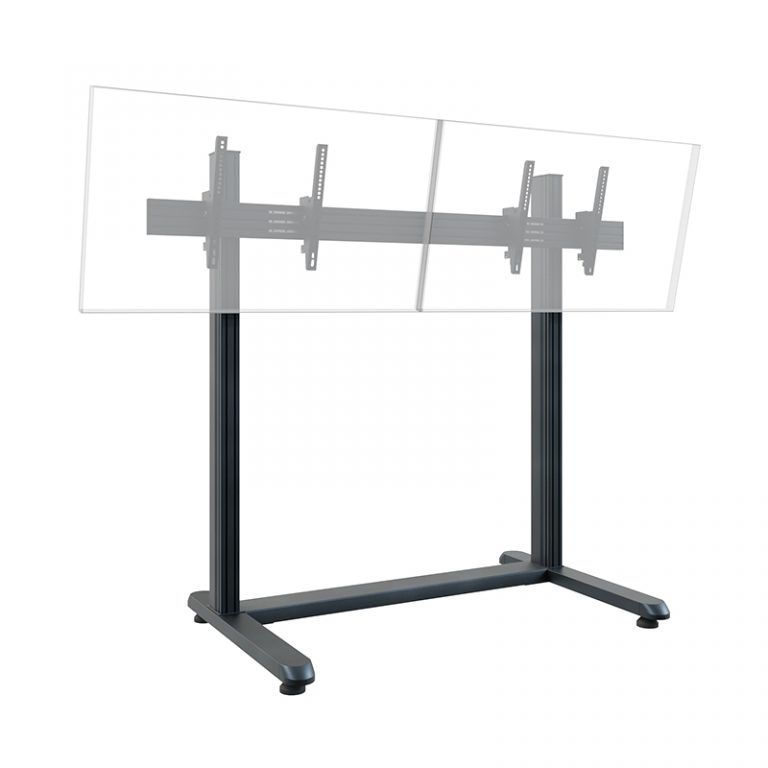 HAGOR CPS Floorstand Dual 55 - 65" Moebel, Schreibtisch, Tabelle
