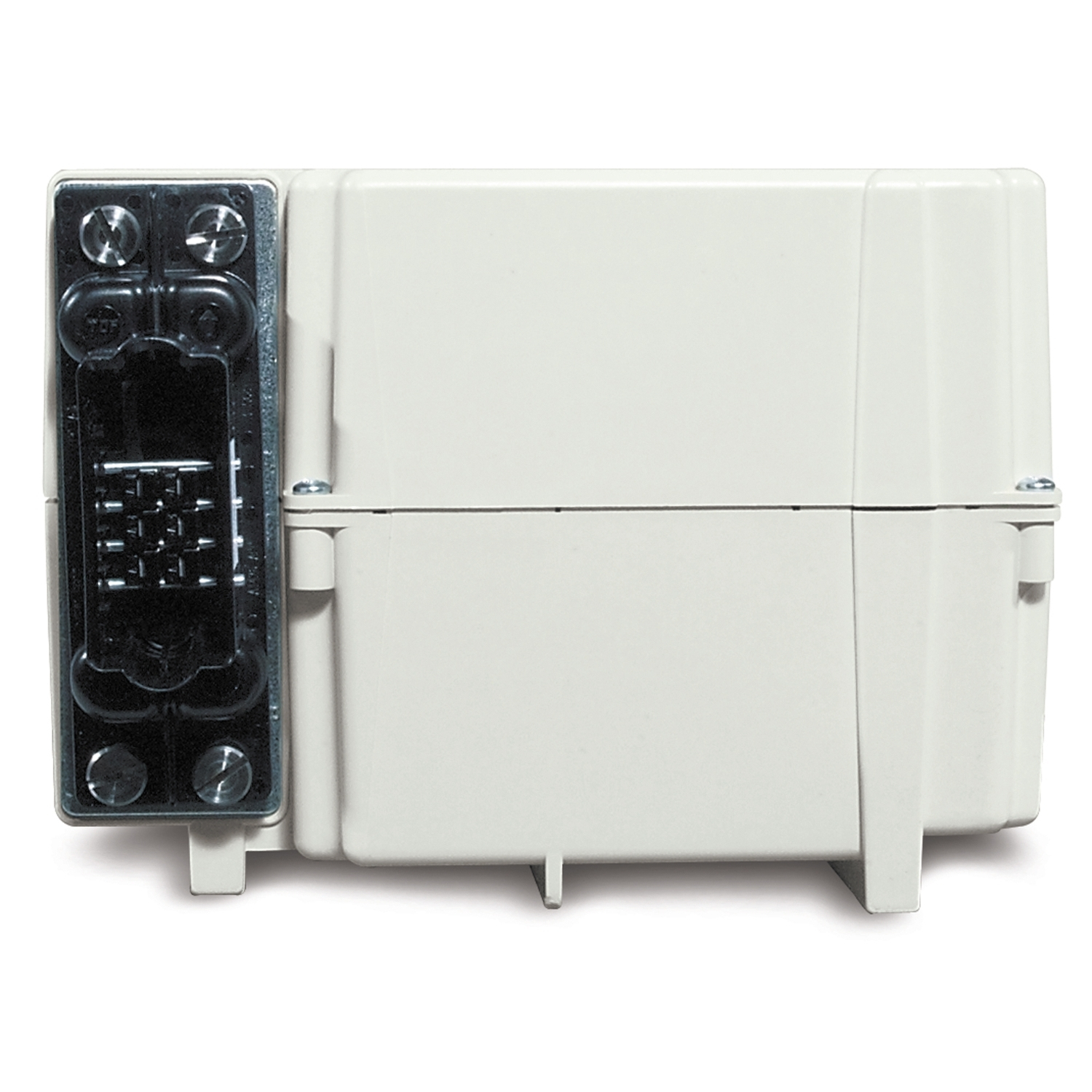gerät, Waschmaschinen-Tuner, elektrisches Panel, weiße Kunststoff, Seitliche Ansicht