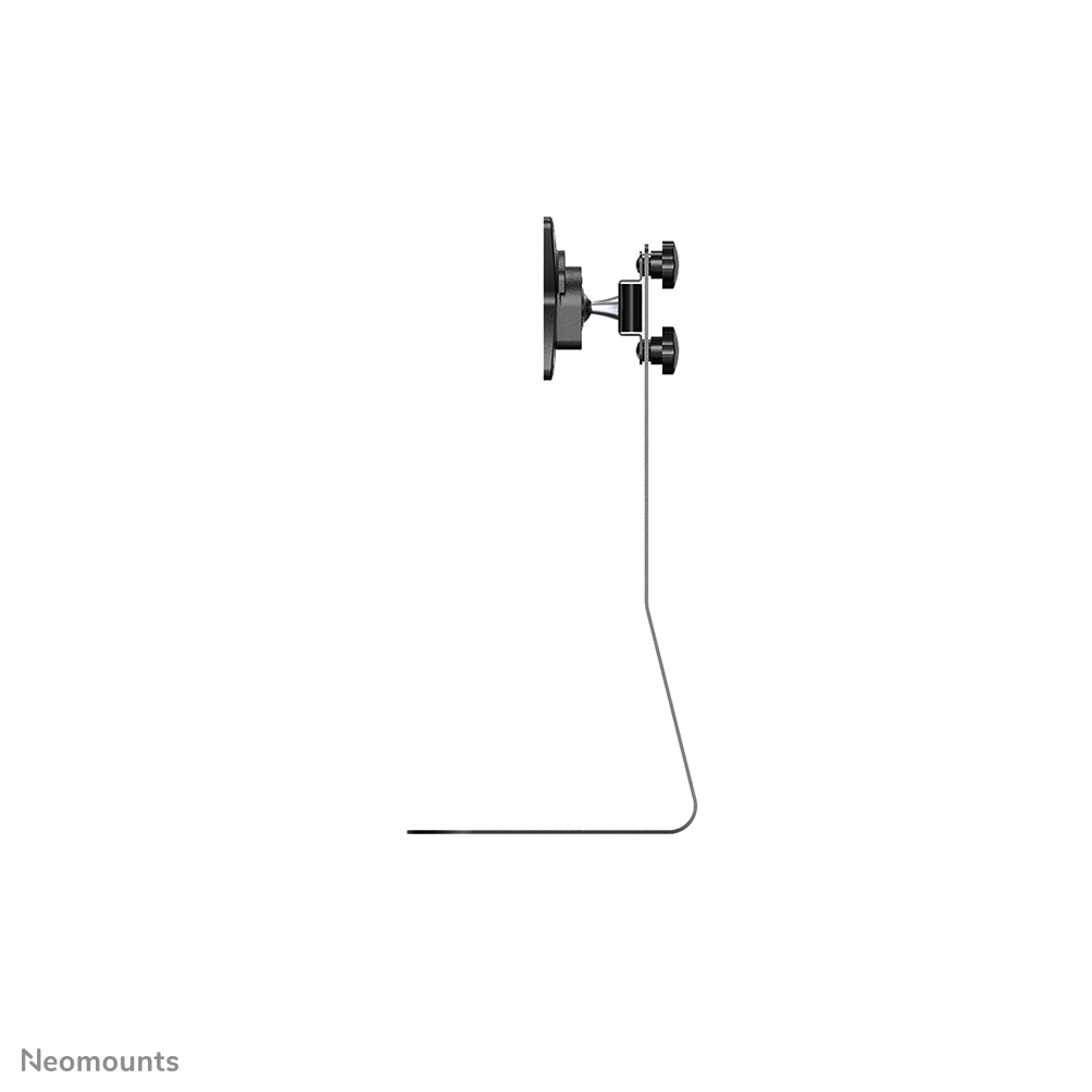 Neomounts Monitor-Tischhalterung - Freistehend - 10 kg - 25,4 cm (10") - 68,6 cm (27") - 100 x 100 mm - Schwarz