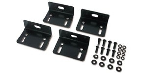 APC Bolt-down Bracket Kit, Black APC Bolt-down Bracket Kit, Black