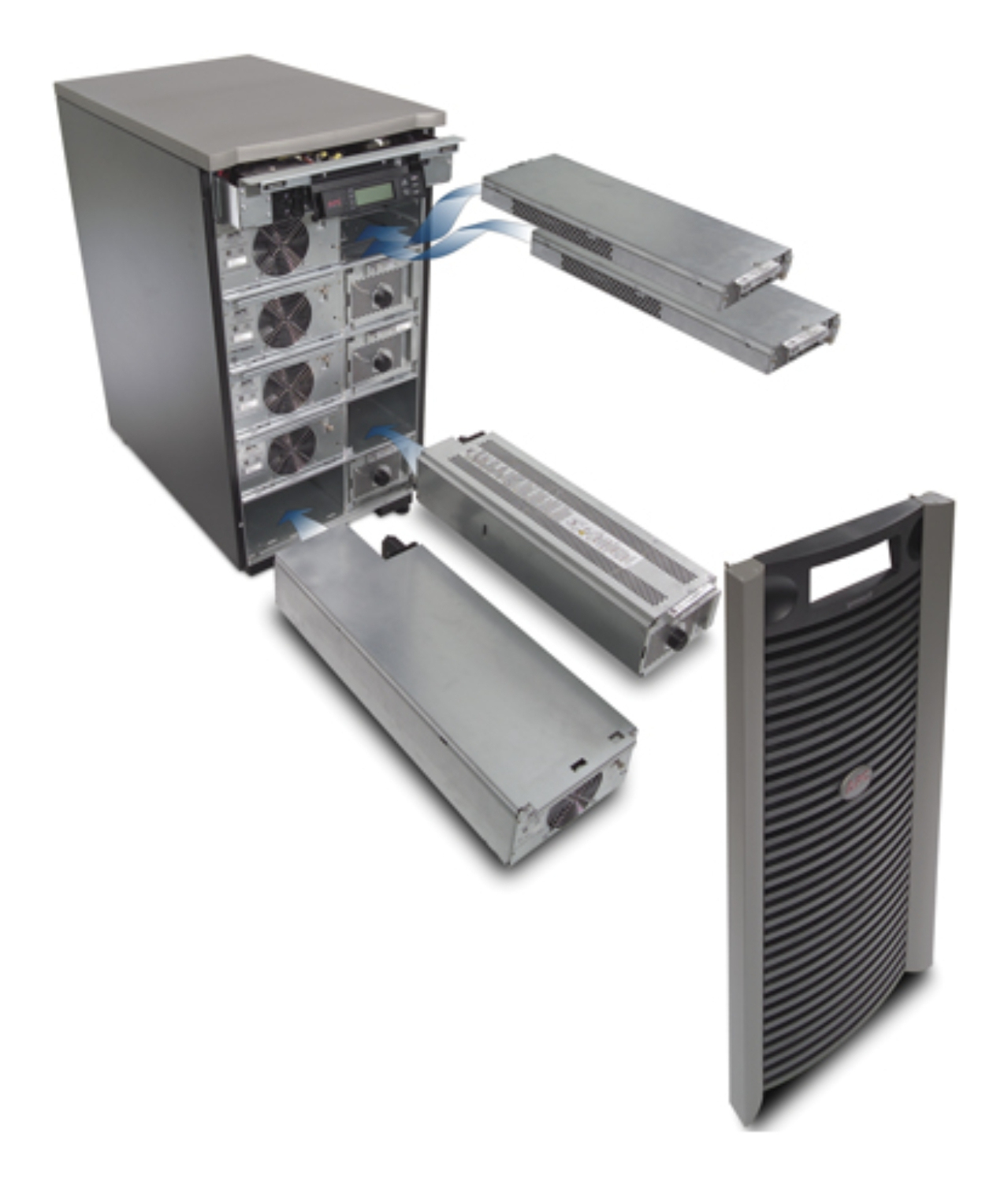 server rack, Rackmontage, Stromversorgung, Hot-Swap, Blade-Gehäuse